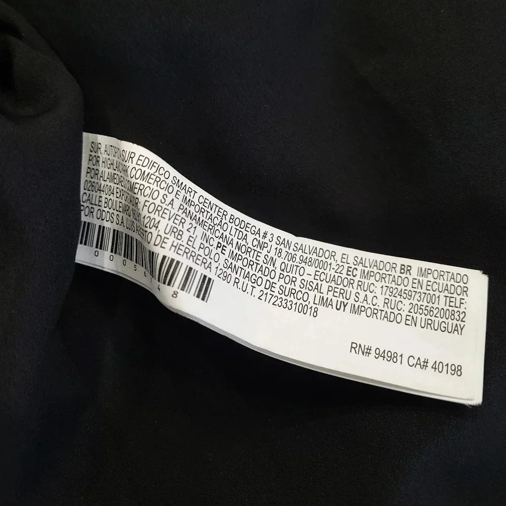 Forever 21 Abstract Cropped Open Front Blazer Jacket